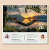 Calendrier de bureau 2026 | Personnalisable