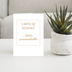 Personnalisable PDF fourni, cartes de souhait